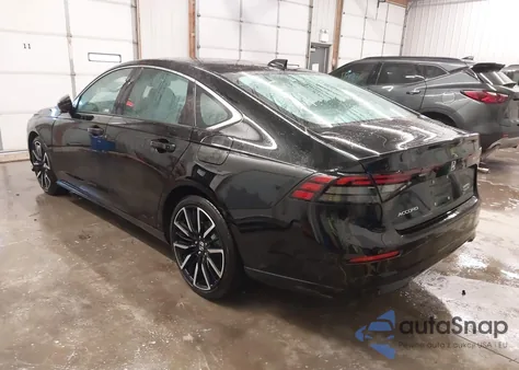 2025 Honda Accord Hybrid Touring из США, поврежденный, VIN 1HGCY2F89SA066690